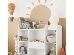 SoBuy armário de criança, armário de livros infantis, armário infantil KMB55-W