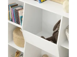 SoBuy armário de criança, armário de livros infantis, armário infantil KMB55-W
