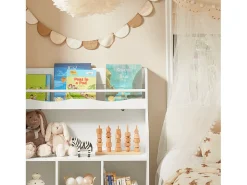 SoBuy armário de criança, armário de livros infantis, armário infantil KMB57-W
