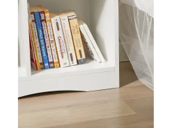 SoBuy armário de criança, armário de livros infantis, armário infantil KMB57-W