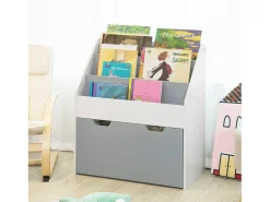 SoBuy armário de criança, armário de livros infantis, armário infantil KMB17-HG