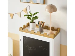 SoBuy armário de criança, armário de livros infantis, armário infantil KMB43-W