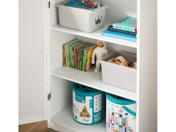 SoBuy armário de criança, armário de livros infantis, armário infantil KMB43-W