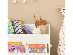 SoBuy armário de criança, armário de livros infantis, armário infantil KMB54-W