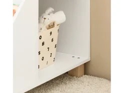 SoBuy armário de criança, armário de livros infantis, armário infantil KMB54-W