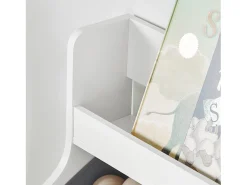 SoBuy armário de criança, armário de livros infantis, armário infantil KMB71-W