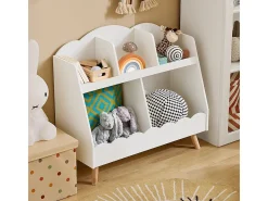 SoBuy armário de criança, armário de livros infantis, armário infantil KMB100-W