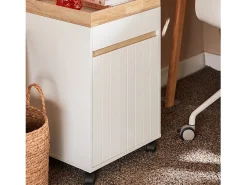 SoBuy armário de impressora, Armário para impressora, carrinho de livros ASK03-W