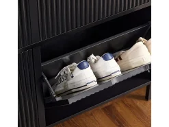 SoBuy armário de sapatos, Armário de sapatos estreito, armário para sapatos FSR177-L-SCH