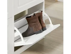 SoBuy armário de sapatos, Armário de sapatos estreito, armário para sapatos FSR79-W