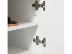 SoBuy Armário de sapatos com prateleira, banco, Banco com sapateira FSR117-W
