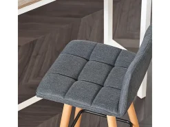 SoBuy cadeira dobrável, cadeira dobrável confortável, cadeira dobrável de madeira FST50-DGx2