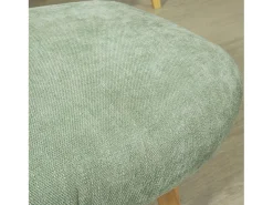 SoBuy Cadeirão com banco de pés em faia 67x73x76cm FST63-GR