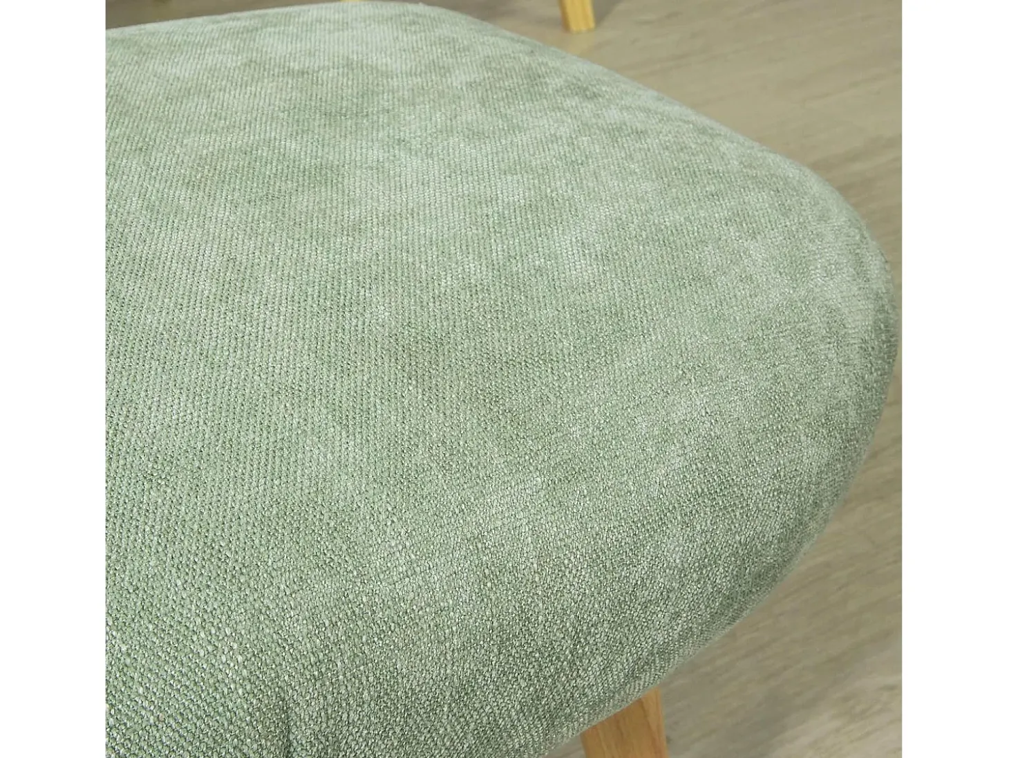 SoBuy Cadeirão com banco de pés em faia 67x73x76cm FST63-GR