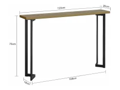 SoBuy Complexo de console, consola, Consola de entrada FSB50-PF