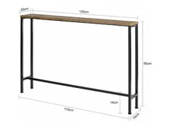 SoBuy Complexo de console, consola, Consola de entrada FSB19-XL-N