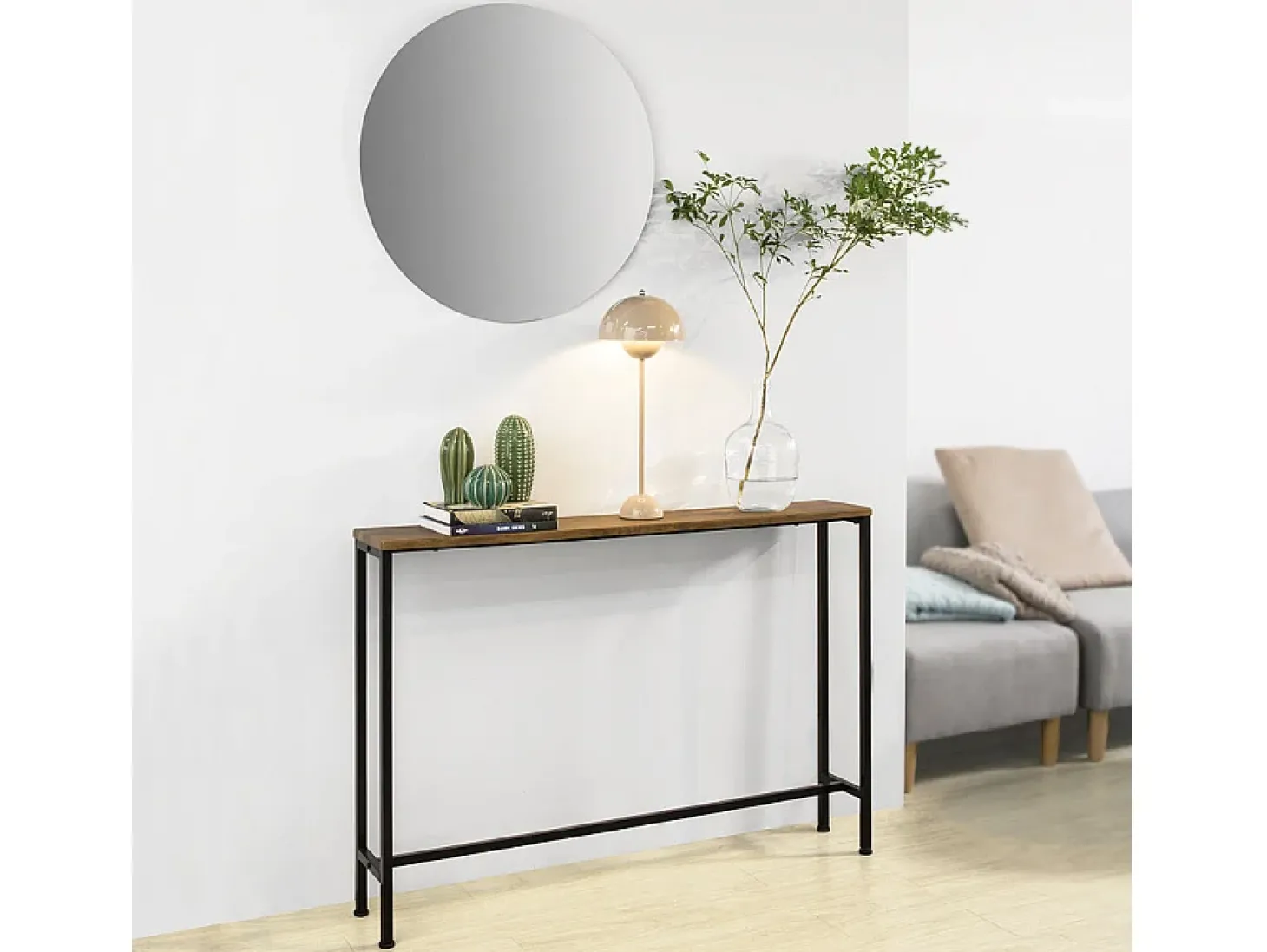 SoBuy Complexo de console, consola, Consola de entrada FSB19-XL-N