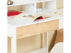 SoBuy, último andar da biblioteca, tronco de brinquedo infantil, Prateleiras de parede para quarto infantil, FWT106-W