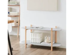 SoBuy, prateleira de mesa, Prateleira de escrivaninha, prateleira de escritório, HSTR01-HG