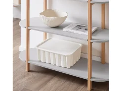 SoBuy, prateleira de mesa, Prateleira de escrivaninha, prateleira de escritório, HSTR01-H-HG