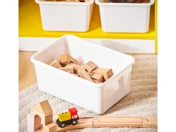 SoBuy Prateleira Infantil, Tronco de Brinquedos para Quarto, Biblioteca