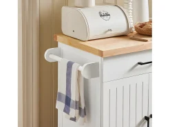 SoBuy, sobremesas, sobremesa, rodinhas de cozinha, FKW119-WN