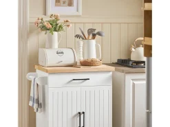 SoBuy, sobremesas, sobremesa, rodinhas de cozinha, FKW119-WN