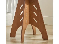 SoBuy, sofá mesa lateral, Prato com rodas, móvel de telefone, HFBT01-K-BR