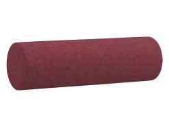 Sofá 2 lug. + almofadas decorativas 140cm tecido vermelho tinto