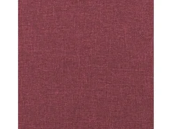 Sofá 2 lug. + almofadas decorativas 140cm tecido vermelho tinto