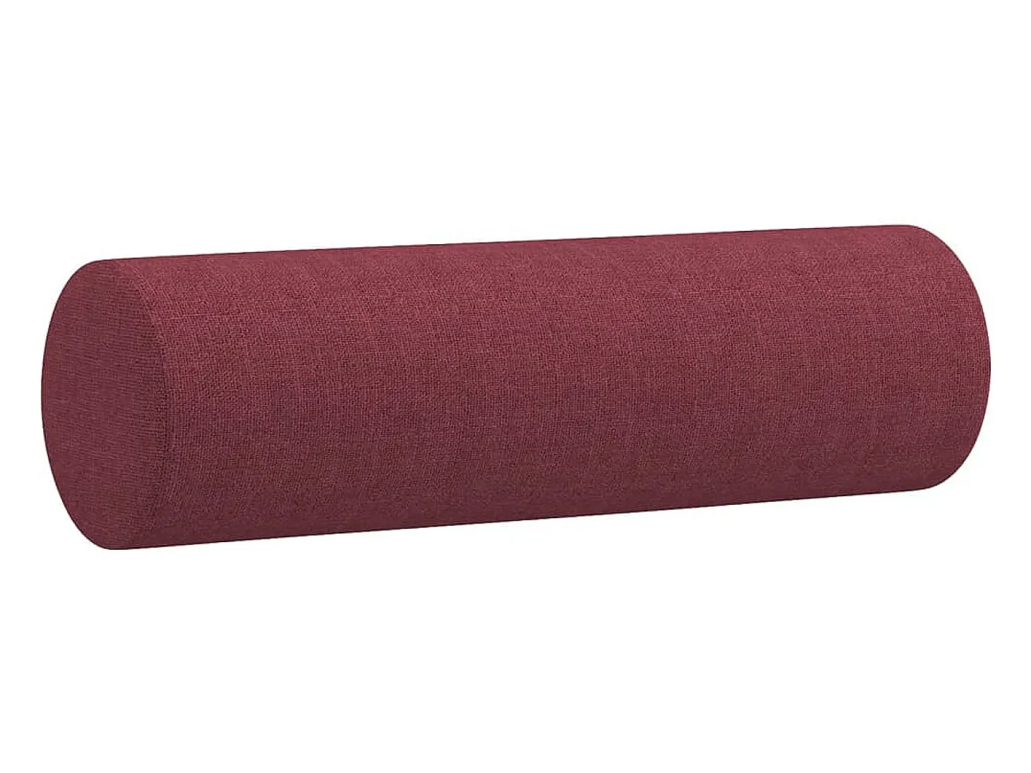 Sofá 3 lug. + almofadas decorativas 180cm tecido vermelho tinto