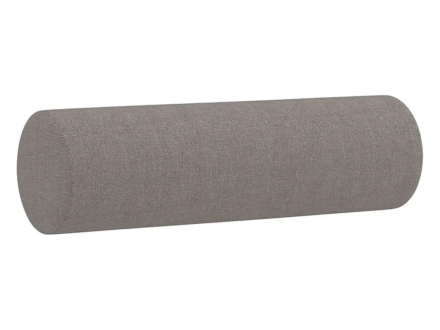 Sofá 3 lug. +almofadas decoração 180cm tecido cinza-acastanhado