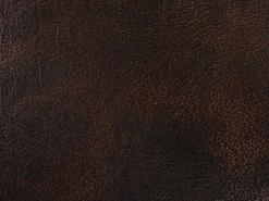 Sofá 3 lugares 100% pele de búfalo Castanho estilo chesterfield - BRENTON