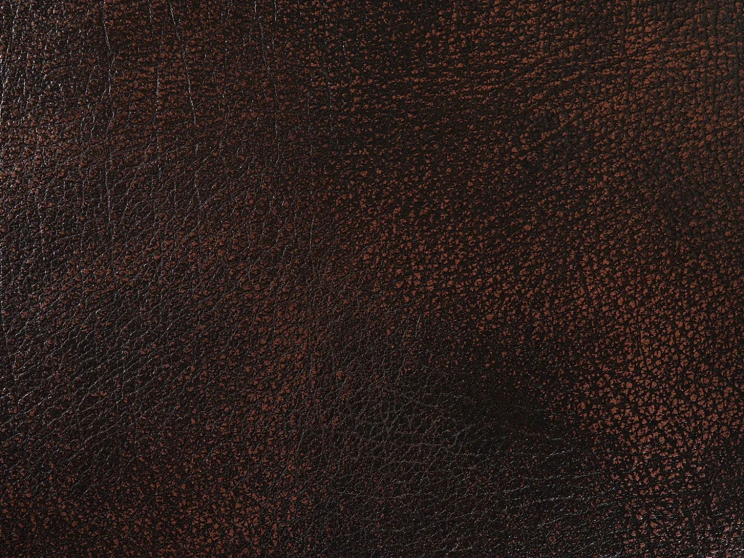 Sofá 3 lugares 100% pele de búfalo Castanho estilo chesterfield - BRENTON