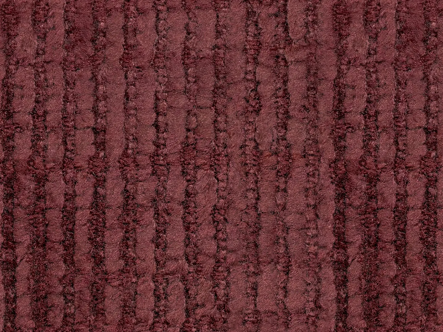 Sofá 3 lugares conversível abertura rápida tecido chenille bordô leito 140cm - 18cm LORETO