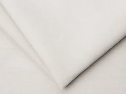 Sofá 4 lugares conversível expresso em tecido chenille bege 160 cm colchão 13 cm VOMERA