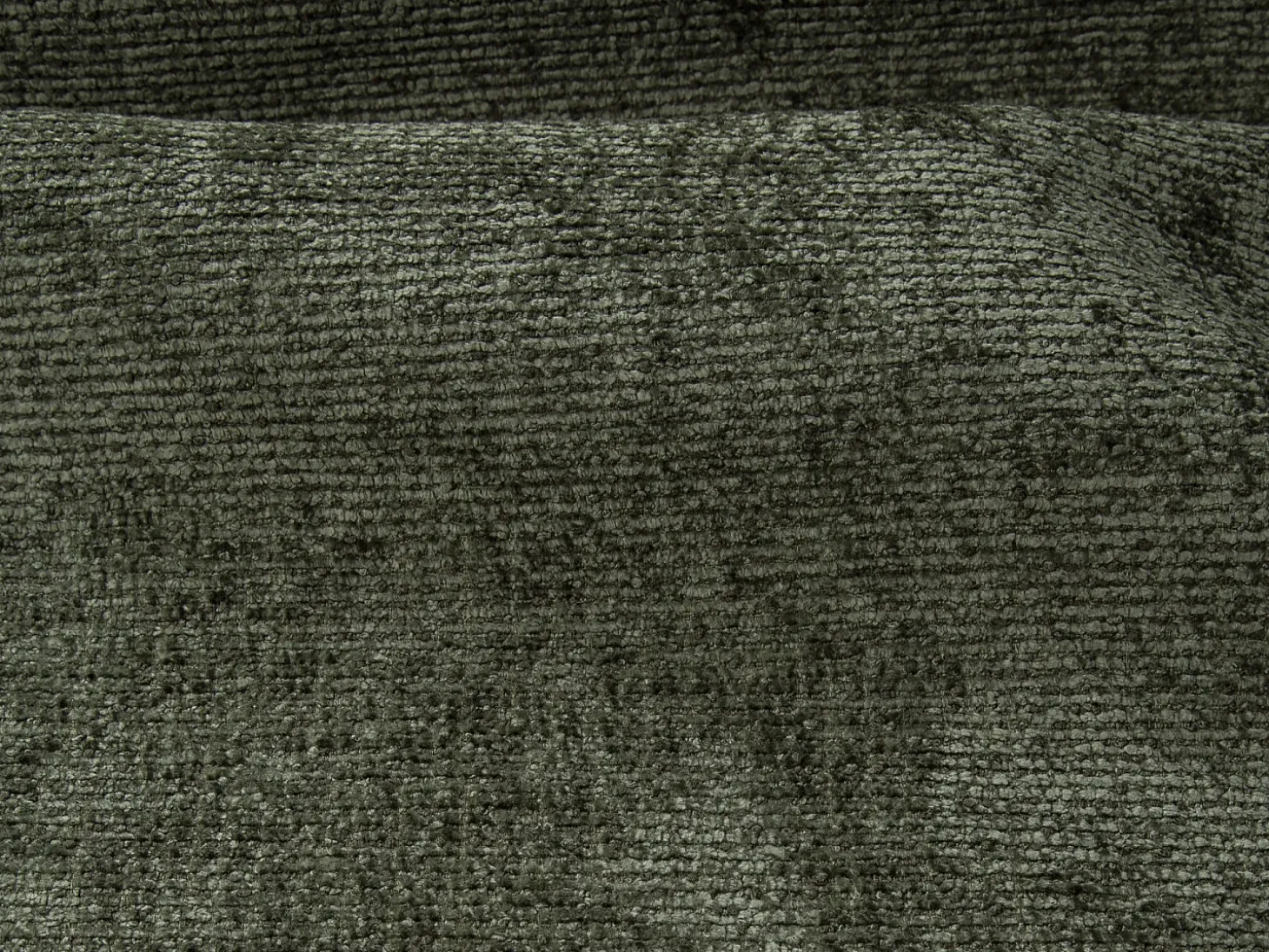 Sofá 3 lugares convertível abertura rápida tecido texturizado verde caqui 140 cm Colchão 18 cm DARIELO