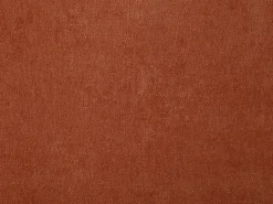 Sofá 3 lugares convertível tipo clic-clac em tecido chenille terracota HAKEMO