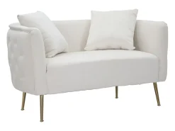 Sofá Bucareste Creme 127X74X73cm