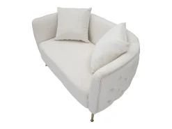 Sofá Bucareste Creme 127X74X73cm