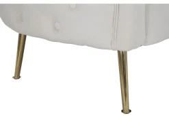 Sofá Bucareste Creme 127X74X73cm
