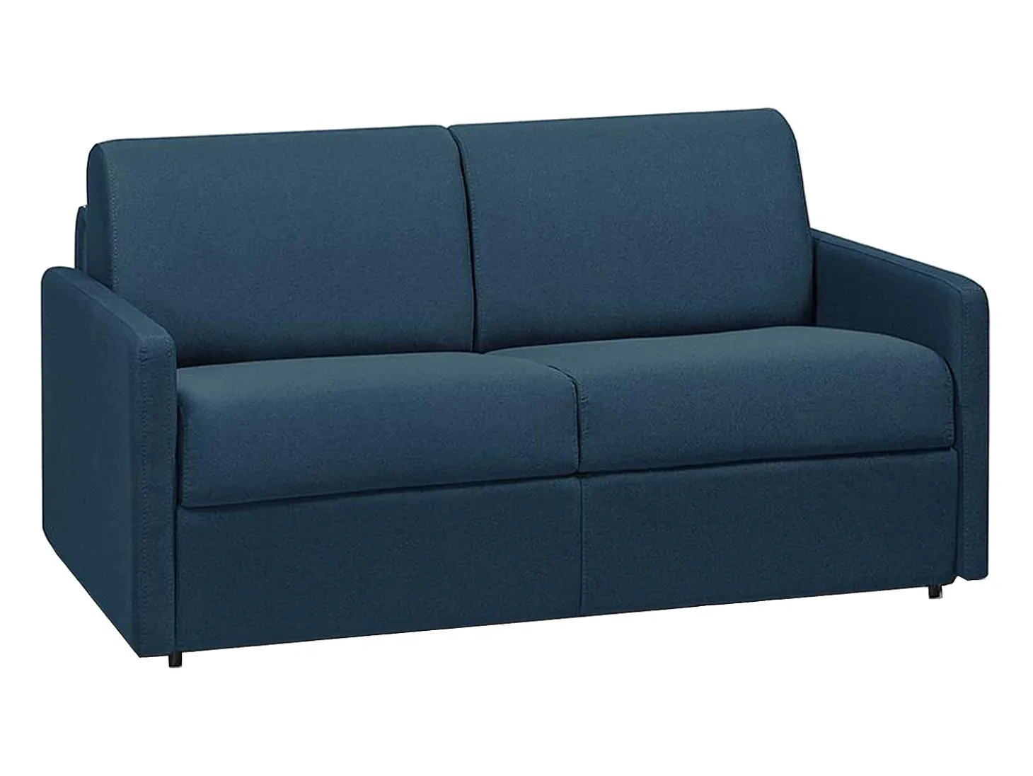 Sofá cama 2 lugares rapidamente convertível 18 cm tecido cinzento CALIFE