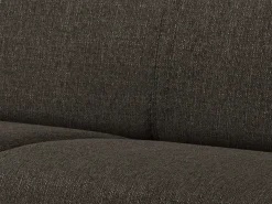 Sofá cama 3 lugares rapidamente convertível em tecido Cinza VIZIR