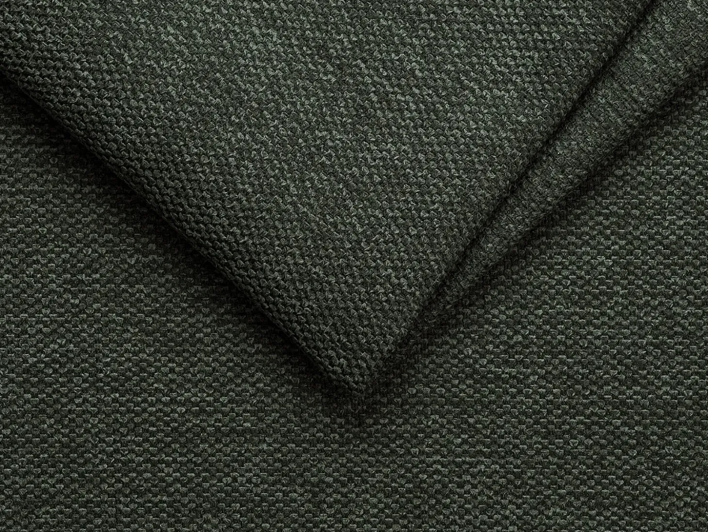 Sofá canto convertível abert. rápida tecido verde pinho, cama 160cm e colchão 22cm CALIFE
