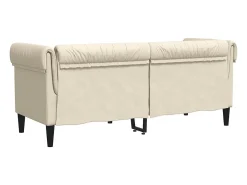 Sofá chesterfield 2 lugares linho