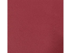Sofá de 2 lugares 120 cm couro artificial vermelho tinto