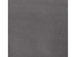 Sofá de 2 lugares 140 cm couro artificial cinza