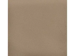 Sofá de 2 lugares 140 cm couro artificial cor cappuccino