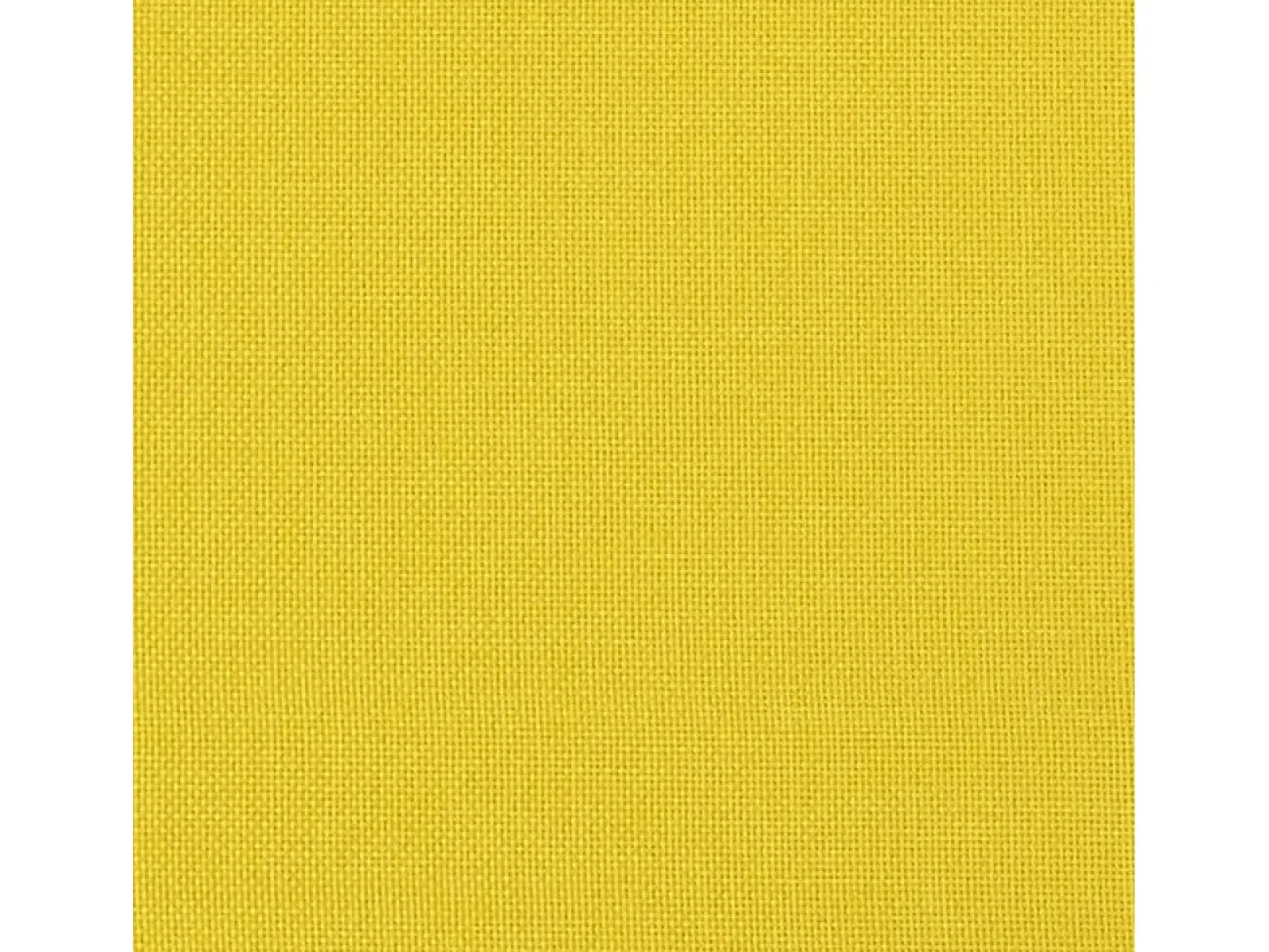 Sofá de 2 lugares 140 cm tecido amarelo-claro