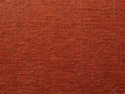 Sofá de 4 lugares conversível em tecido chenille terracota YOKIRA